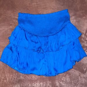 supper cute royal blue skirt size s